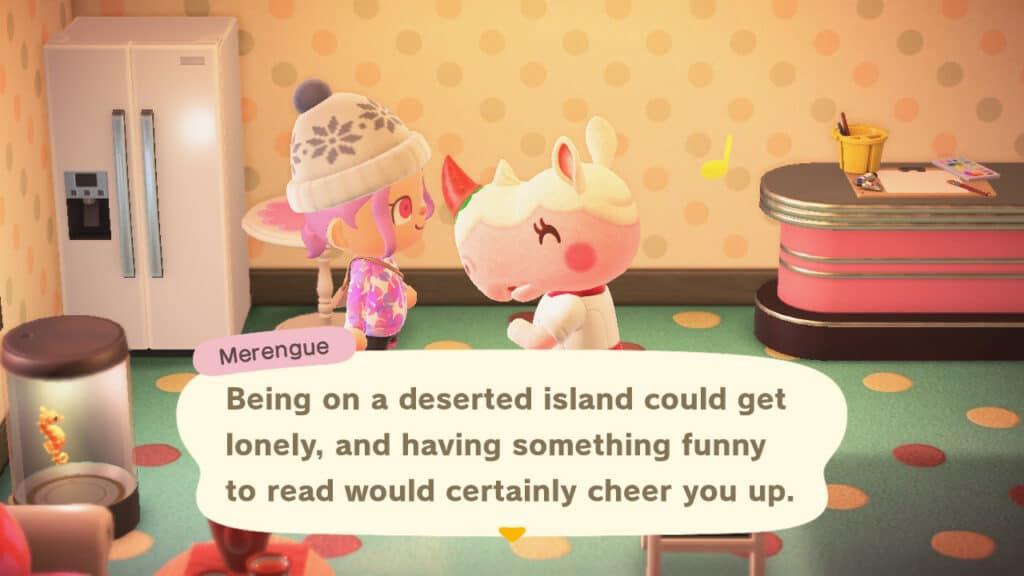 Merengue in Animal Crossing