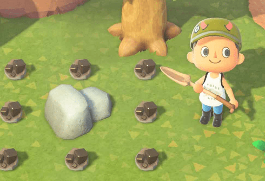 quick way to get iron nuggets animal crossing