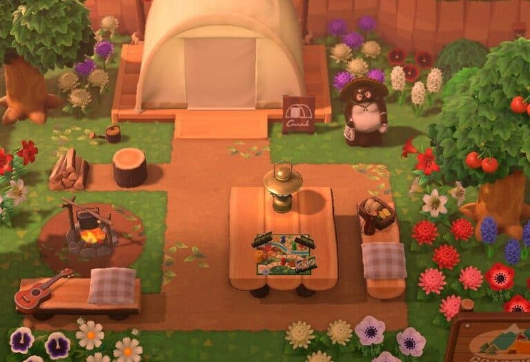 10 Interesting and Animal Crossing Campsite Ideas Creature