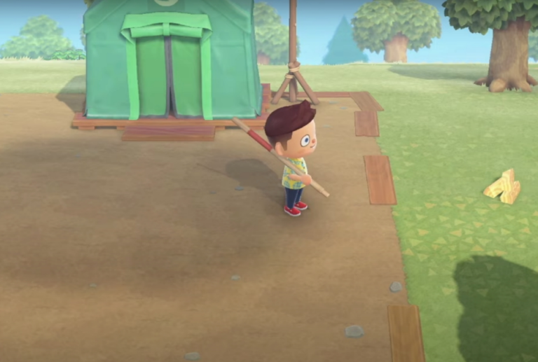 How to Get Log Stakes in Animal Crossing Creature Crossing