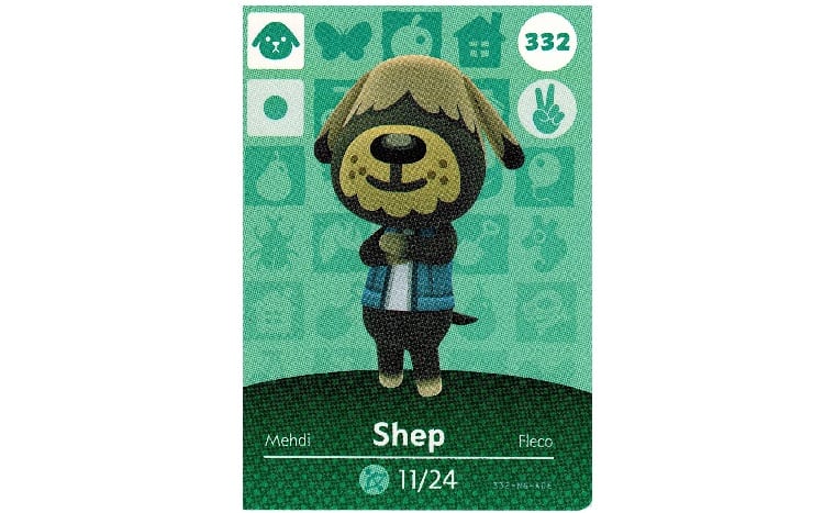 Shep’s Amiibo Card