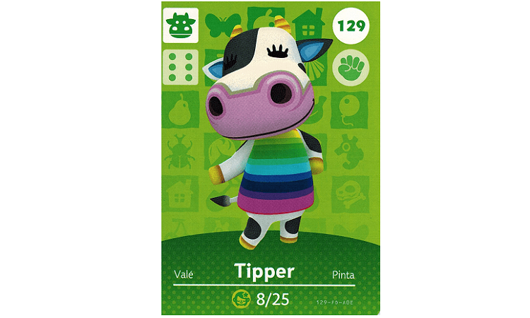 Tipper Amiibo Card