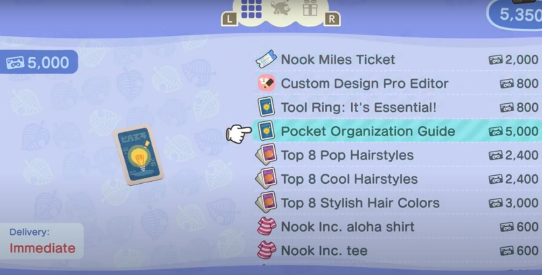 pocket organization guide