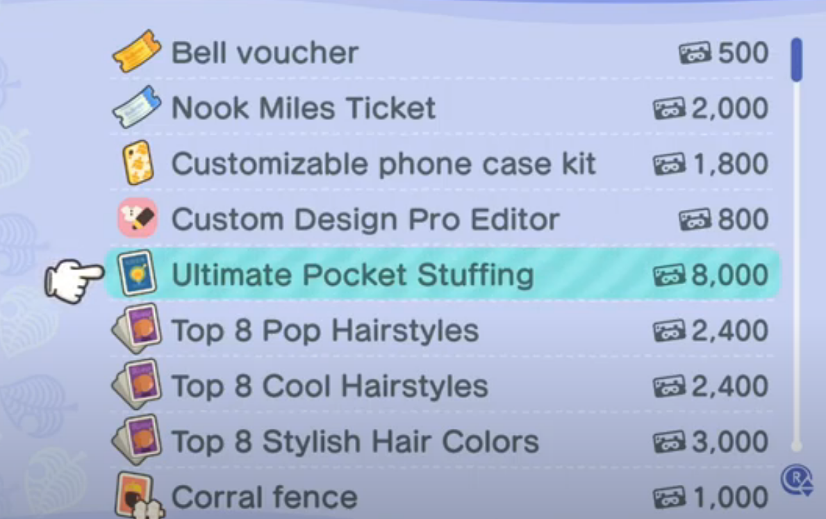 ultimate pocket stuffing