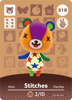 Stitches’ Amiibo Card