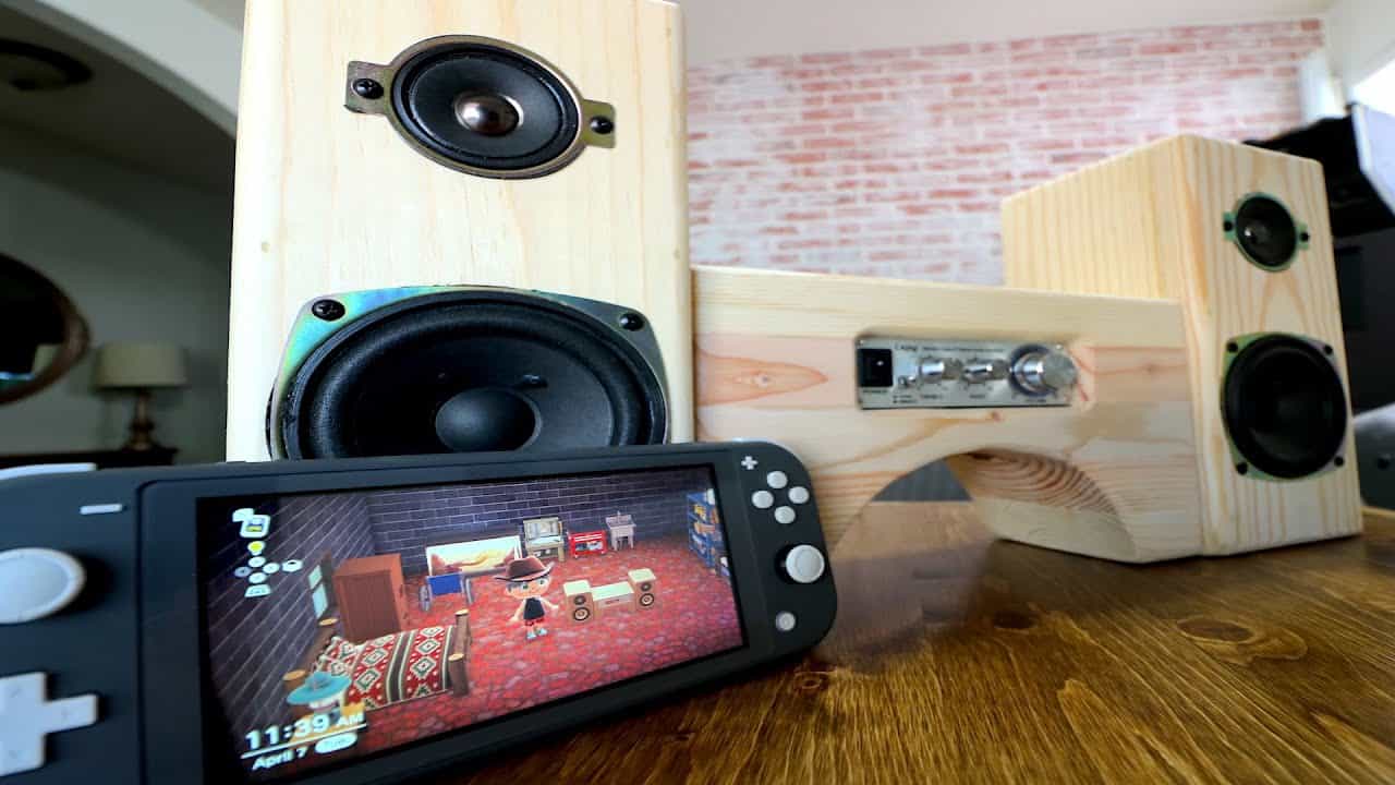 Wooden Block Stereo