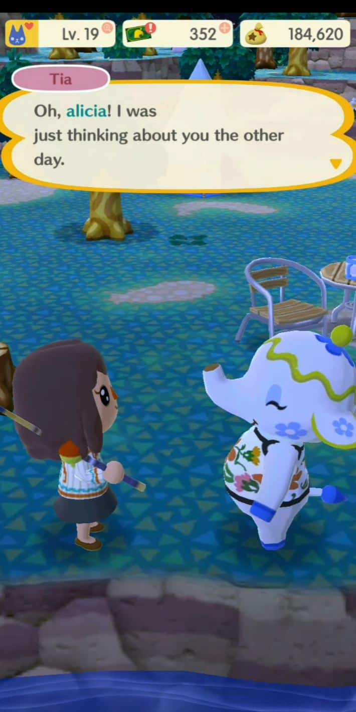 Tia in Pocket Camp