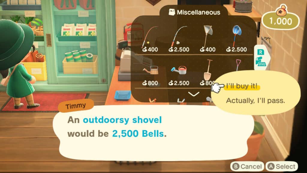 How to Get a Shovel in Animal Crossing Creature Crossing