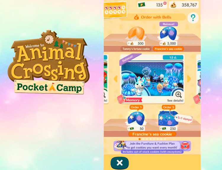 francine pocket camp