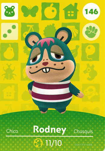 rodney amiibo card