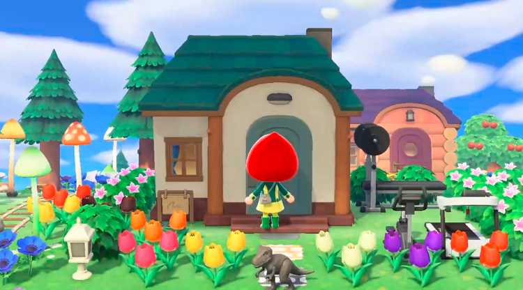 scoot animal crossing house