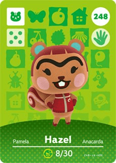 Hazel Animal Crossing Amiibo