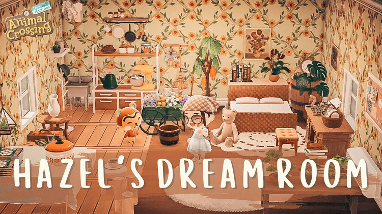 hazel's dream room animal crossing