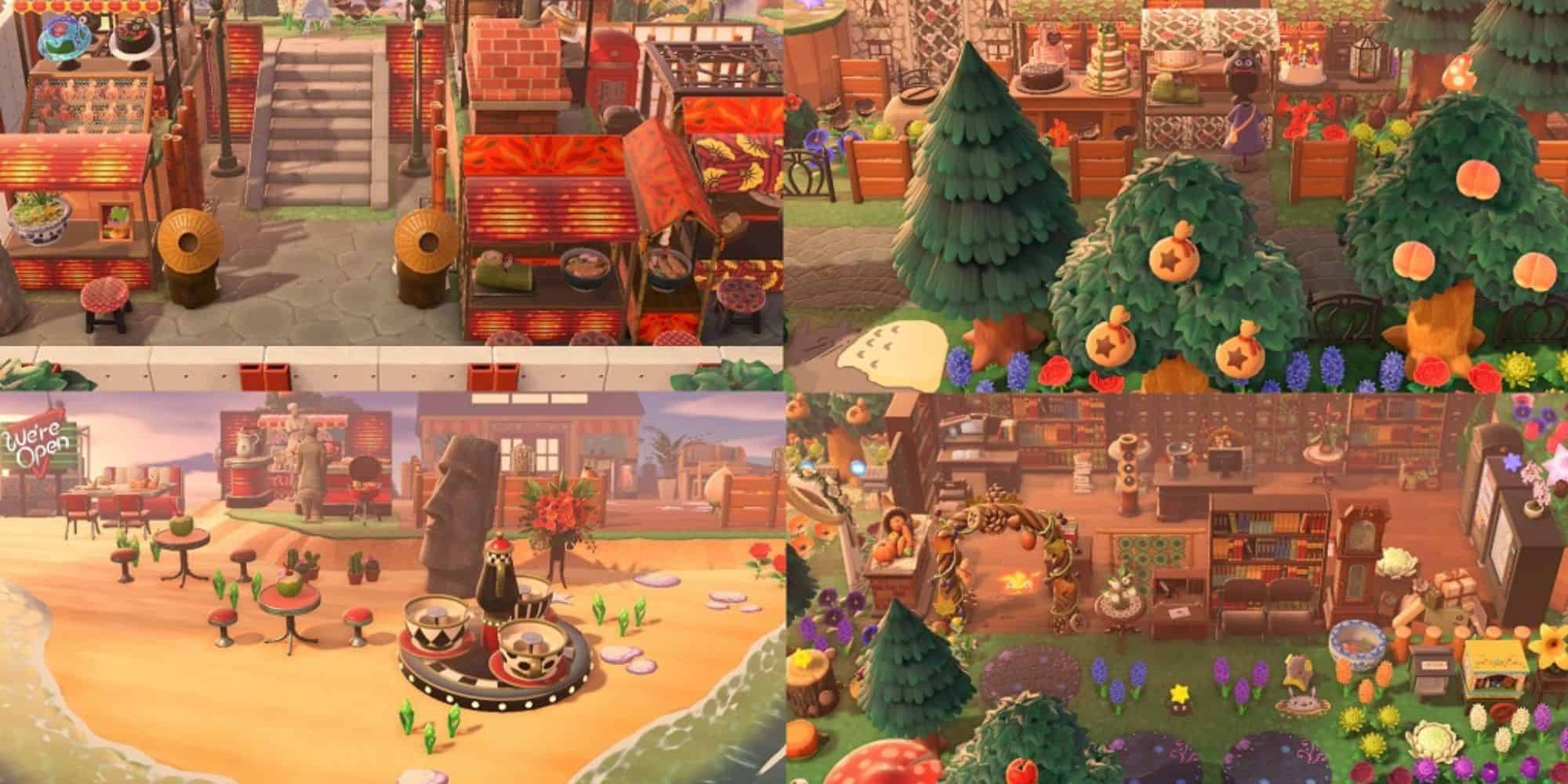 studio ghibli themed animal crossing horizon island